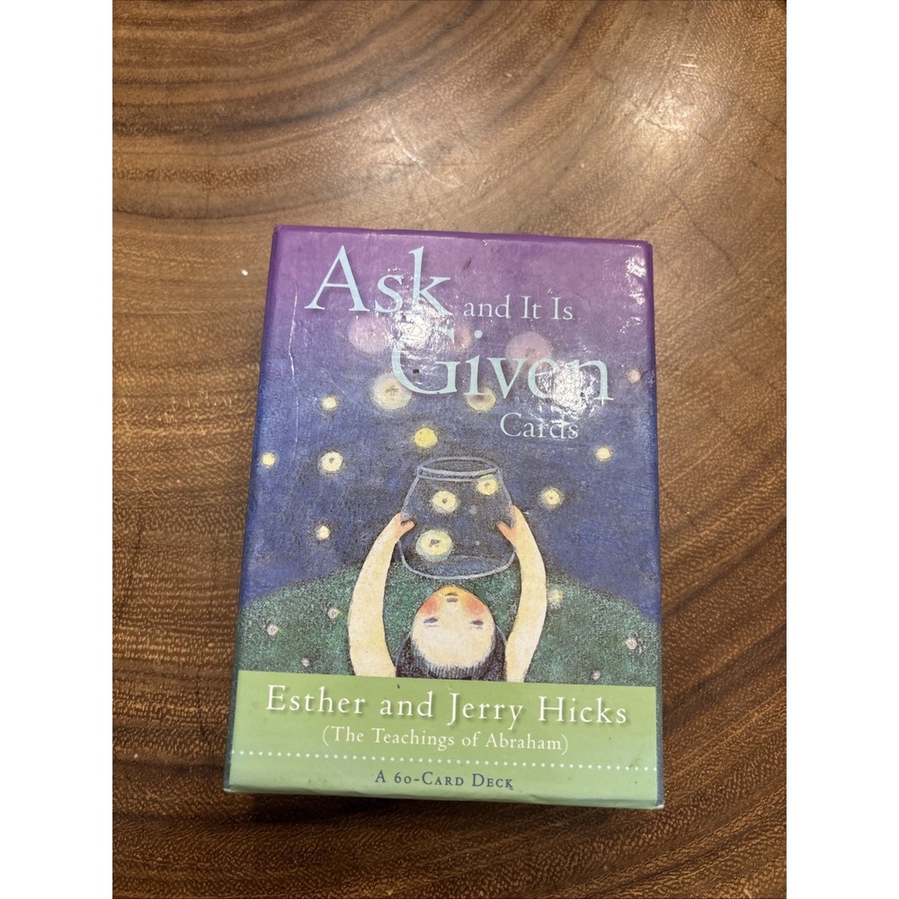 Ask And It Is Given Cards: A 60-Card Deck plus Dear Friends card
